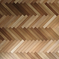 Modern fishbone wood floor herringbone wood floor 3d model