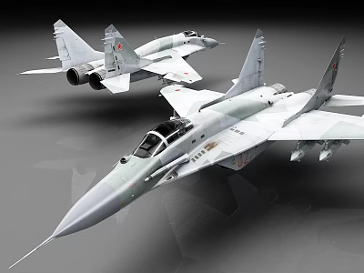 Detailed Military Jet Scale Models With Realistic Aircraft Structure And Design 3d model