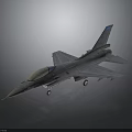 Detailed Cosmic Aerospace Vehicle Model With Streamlined Body Transparent Cockpit And Mounting Points