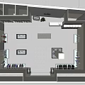 CK Calvin Klein Clothing Store With Modern Storefront Display Windows And Mannequins
