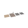 Wooden Flooring With Herringbone And Straight Lay Patterns And Natural Texture