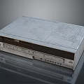 Retro Vintage VHS Player Device With Classic Design And Control Buttons