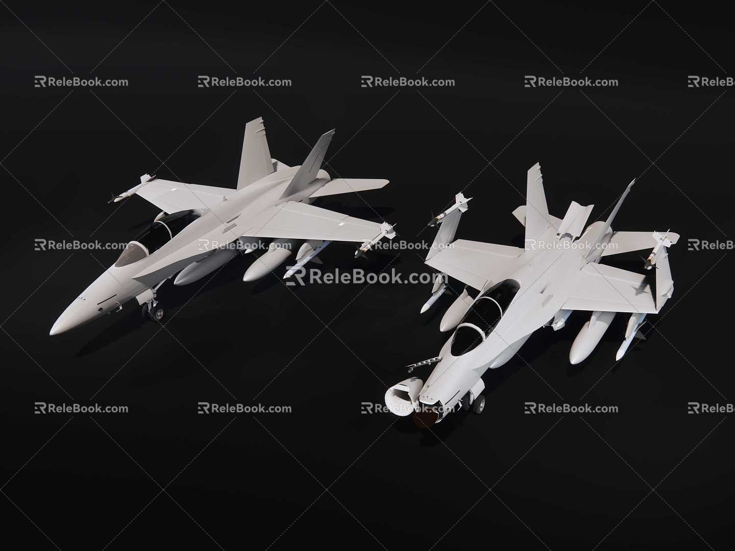 F18D Hornet Fighter 3d model