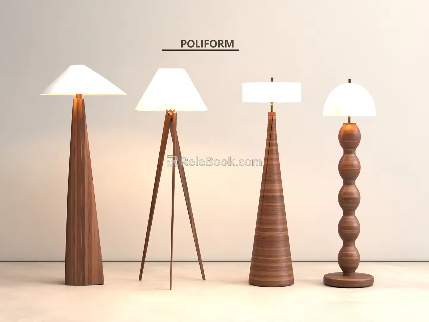 Floor lamp 3d model