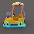 Modern Bumper Car Minions Bumper Car 3d model