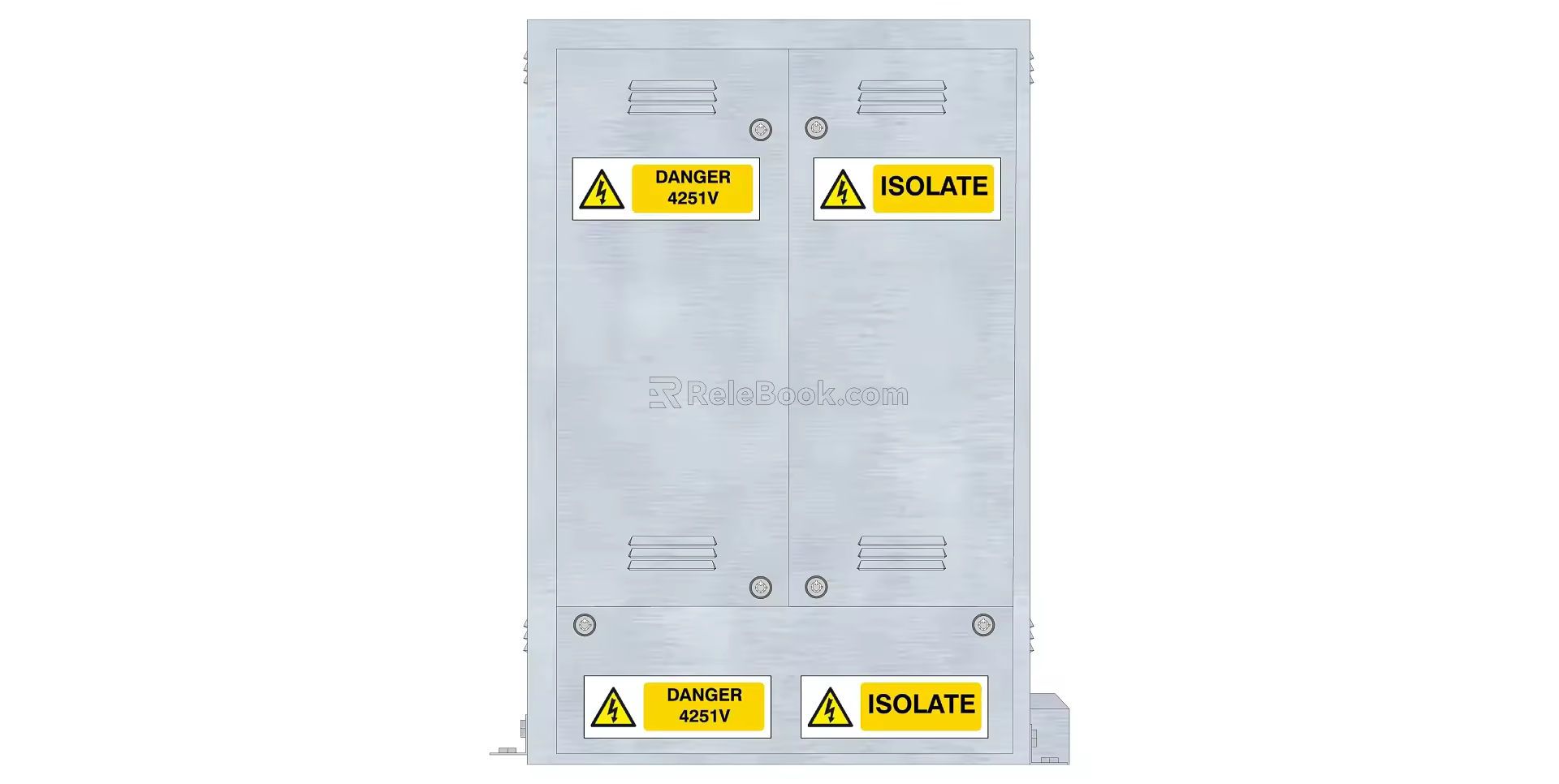 modern electric cabinet distribution box 3d model