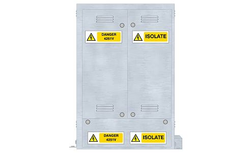 modern electric cabinet distribution box 3d model