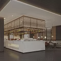 Contemporary Upscale Restaurant Interior With Cozy Booth Seating And Warm Soft Pendant Lights