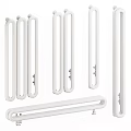 White And Black Radiators In Various Styles