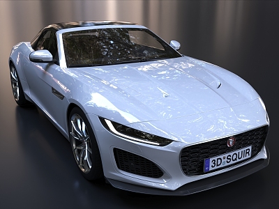 Jaguar sports car Jaguar Cars Jaguar FTYPE 3d model