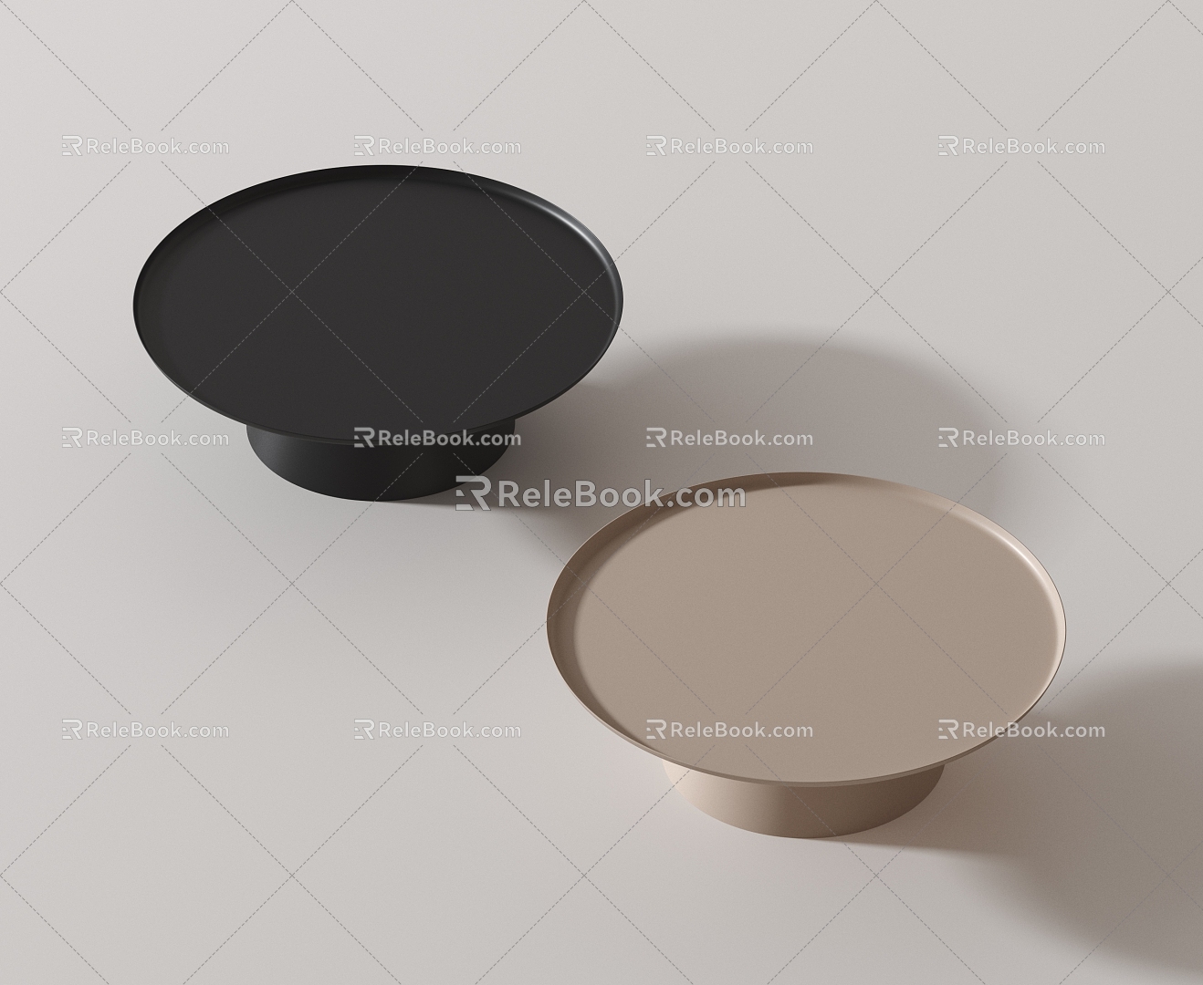 Modern coffee table 3d model