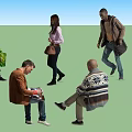 Character Multiplayer Role 3d model