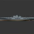 Space Exploration Aircraft Carrier Model Featuring Advanced Cosmic Technology