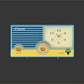 Alarm Clock Alarm Clock Children Alarm Clock Student Desktop Alarm Clock Electronic Alarm Clock Timer 3d model