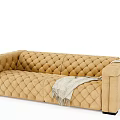 Post-modern double sofa 3d model