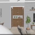Modern Living Dining Room Interior Design With Sofa Coffee Table Dining Set And Chandelier