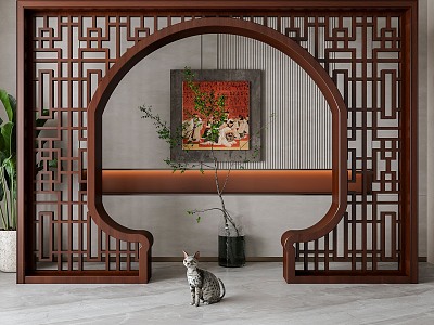 New Medium Door Arch Partition model