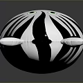 Cute Smiling Zebra Head Character With Black White Stripes And Green Eyes