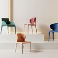 Modern Leisure Chairs in Green Pink Blue Brown with Sleek Design for Contemporary Living Spaces