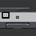 HP Office Color Printer Appliance With Display Screen And Color Printing