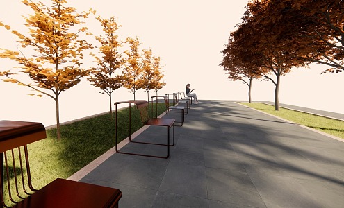 Landscape Seat 3d model