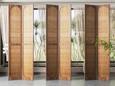 Silent partition screen partition 3d model