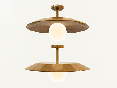 Nordic ceiling lamp model