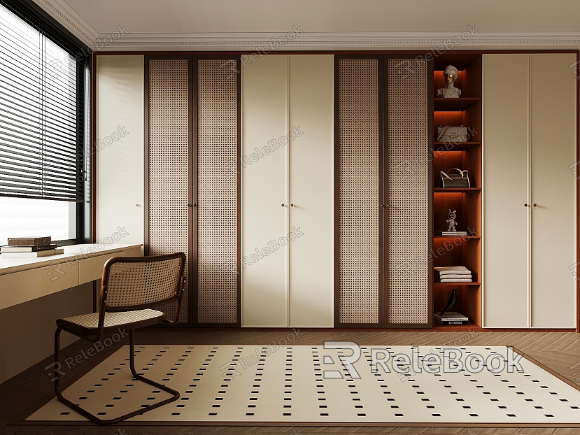 03 cloakroom antique wardrobe model