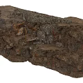 Earth Crust Section Displaying Stratified Rock Layers And Natural Geological Texture