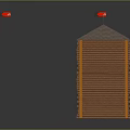 City Gate Ancient Gate Tower Gate Shanzhai Gate Large Wooden Gate Classical Gate Antique Gate 3d model