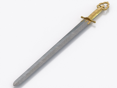 Long Sword Ancient Sword Han Sword 3d model