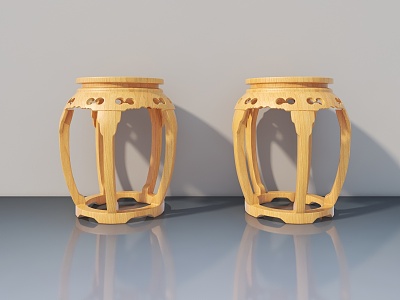 Stool seat 3d model