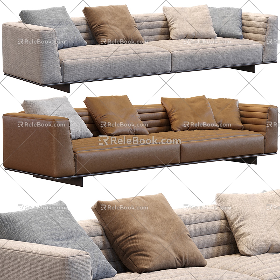 Roger Minotti's Sofa 3d model