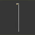 Set of Three Green Chalkboard Wall Hanging with Sample Writing on Gray Background