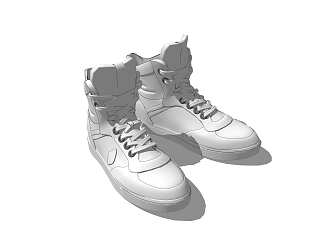 Modern Shoes 3d model