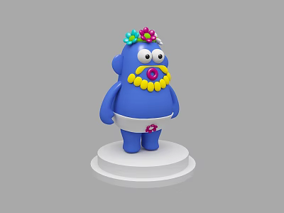 Cartoon Characters Smurfs Game Characters Cartoon Anime 3d model
