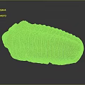 Trilobite Ancient Marine Animal Fossilized Remains With Segmented Exoskeleton Isolated On Dark Background