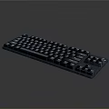 Full Size Black Computer Keyboard With Standard Key Layout And Durable Design