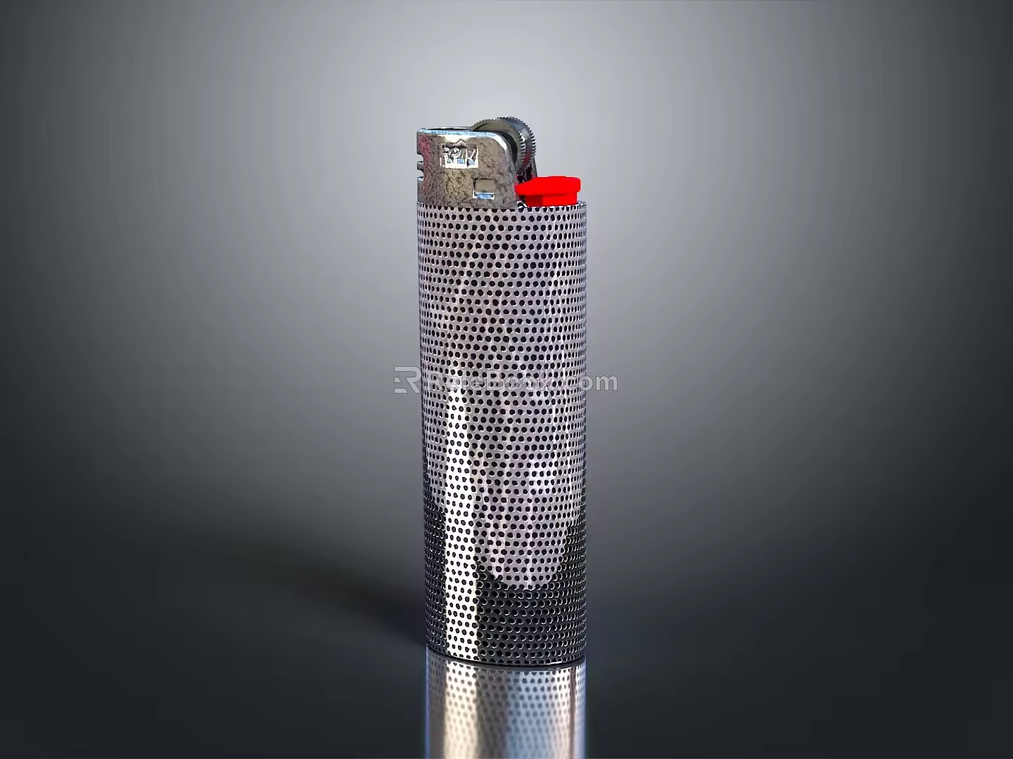 Lighter Mechanical Lighter Kerosene Lighter Windproof Lighter Realistic 3d model