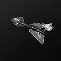 Incendiary Bomb Bow and Arrow Bomb Explosive Arrow Explosive Arrow Gun Arrow Low Face Number Low Model Simple Model Game Movie and TV Level Super Realistic 3d model