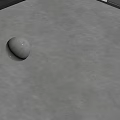 Cement self-leveling ground 3d model