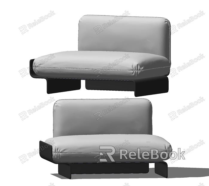 Modern Single Sofa Leisure Chair model