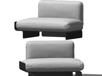 Modern Single Sofa Leisure Chair model