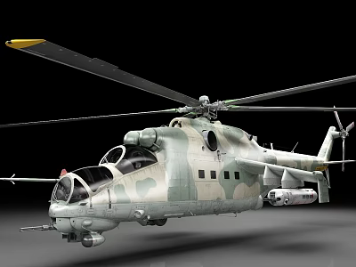 Advanced Military Camouflage Helicopter Featuring Rotors Weapons And Fuselage Details 3d model