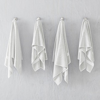 Modern towel 3d model