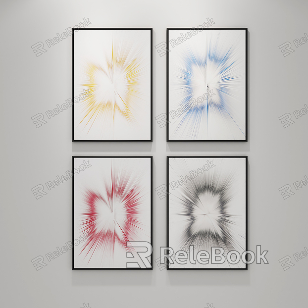 Modern Abstract Painting Abstract Art Decorative Painting model