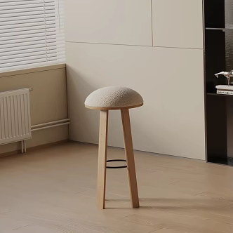 Modern Bar Chair 3d model