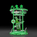 Show the Fortress of the Spirit of Libiao 3d model