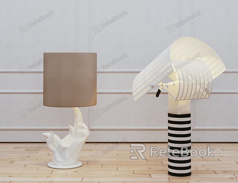 Modern Alien Table Lamp Personalized Table Lamp model