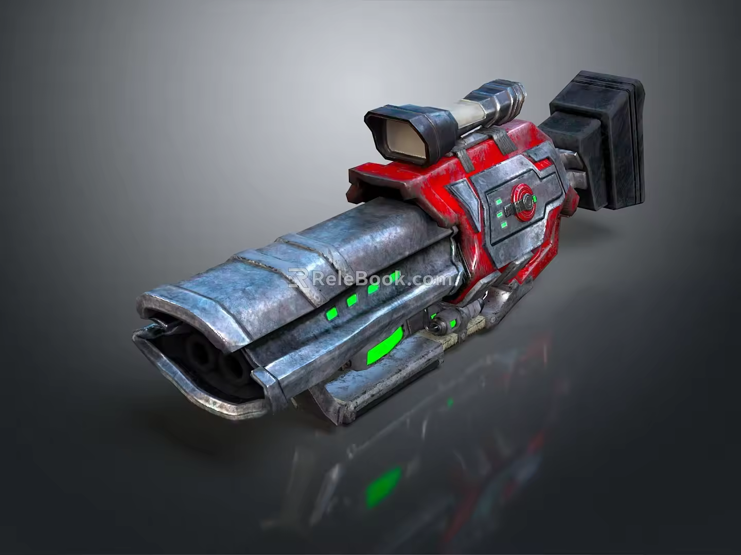 Science Fiction Weapon Future Weapon Science Fiction Equipment Concept Weapon Next Generation Weapon Next Generation Equipment 3d model